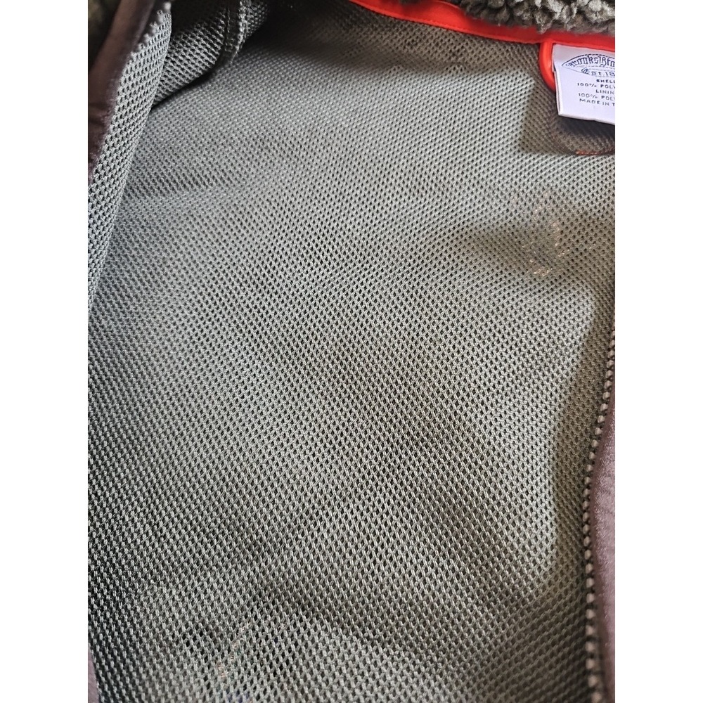 Brooks Brothers Green Fleece Jacket Duck Embroidered Full Zip Size XL - Picture 6 of 15